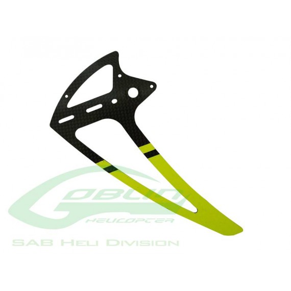 H0242-S Carbon Fiber Tail Fin Yellow