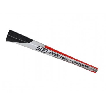 H0276-S Carbon Fiber Tail Boom White/Red