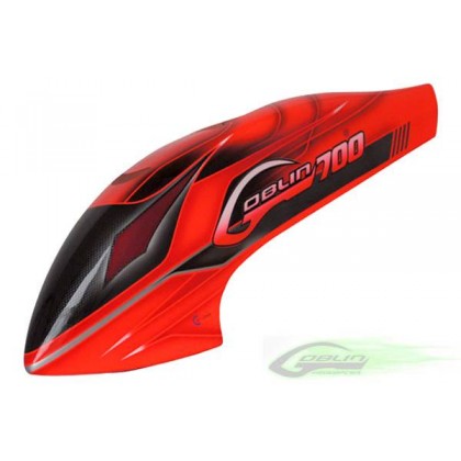 H0115-S Canomod Furious RED airbrush canopy