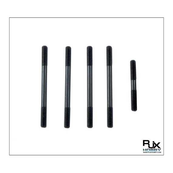 X600-61122A Metal Push Rods x5