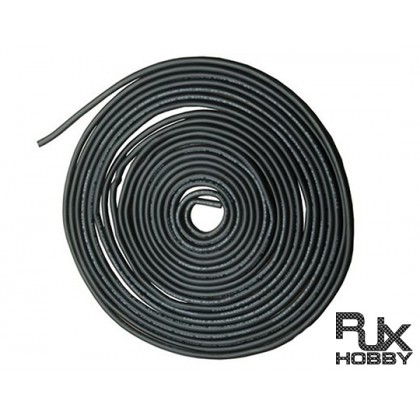 Cable silicona 2,5 mm² metro negro