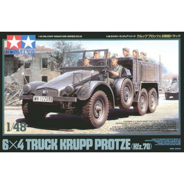 Truck Krupp Protze Kfz.70 1:48 Military Model Kit