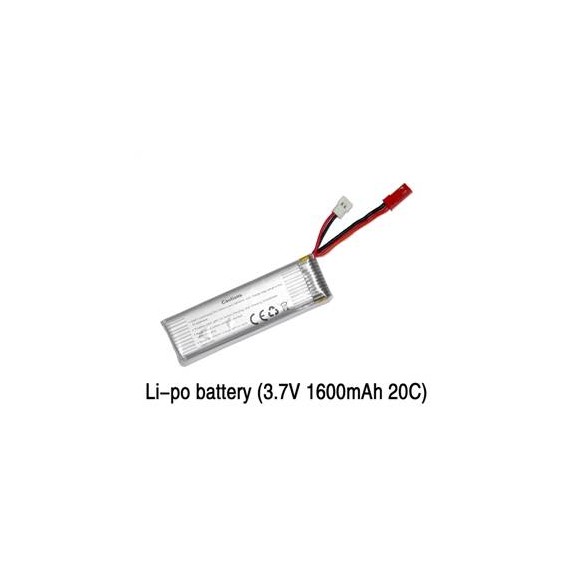 QR-Y100-Z-15 Li-po batería (3.7V 1600mAh 20C) para Walkera QR Y1